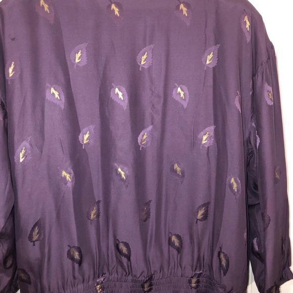 90s Silk Bomber Jacket - Picture 8 of 10
